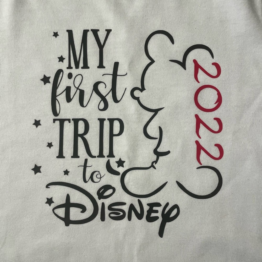 First trip to Disney shirt!